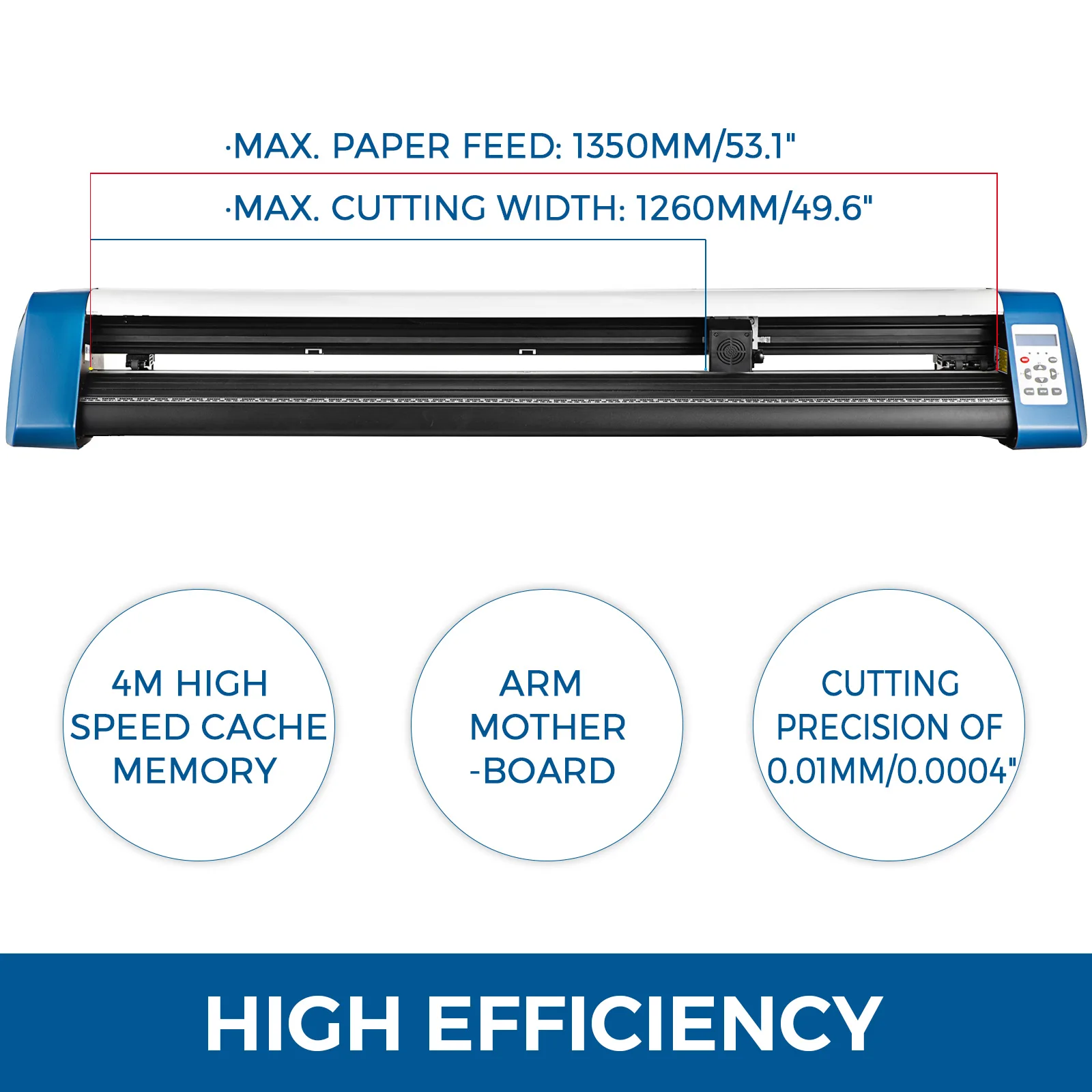 53"/34"/28"4MB Semi-Automatic Cutter Vinyl Cutting Plotter Machine Laser Positioning 3 Interface W/ SIGNMASTER Software vinyl cutter machine