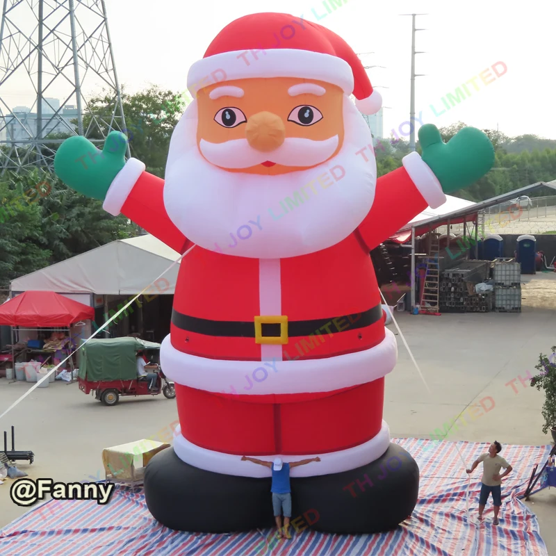 6m/8m/10m Giant Inflatables Santa Claus Advertising Inflatable
