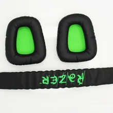 Сменные амбушюры+ повязка на голову для razer Electra, высококачественные мягкие амбушюры для наушников razer Electra