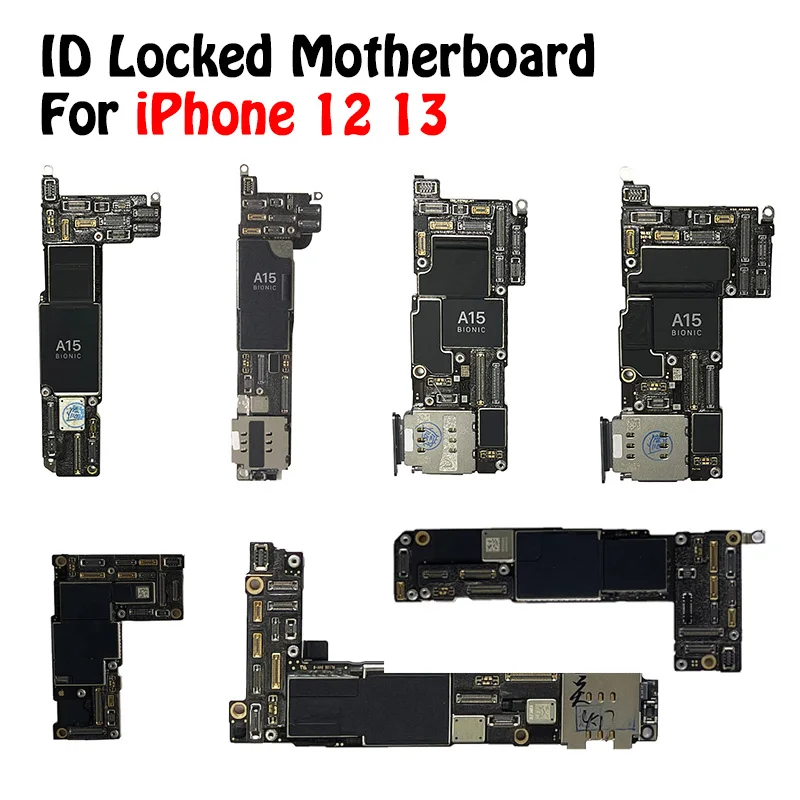 Carte mère iPhone 12 Mini / bloqué icloud / s'allume pas