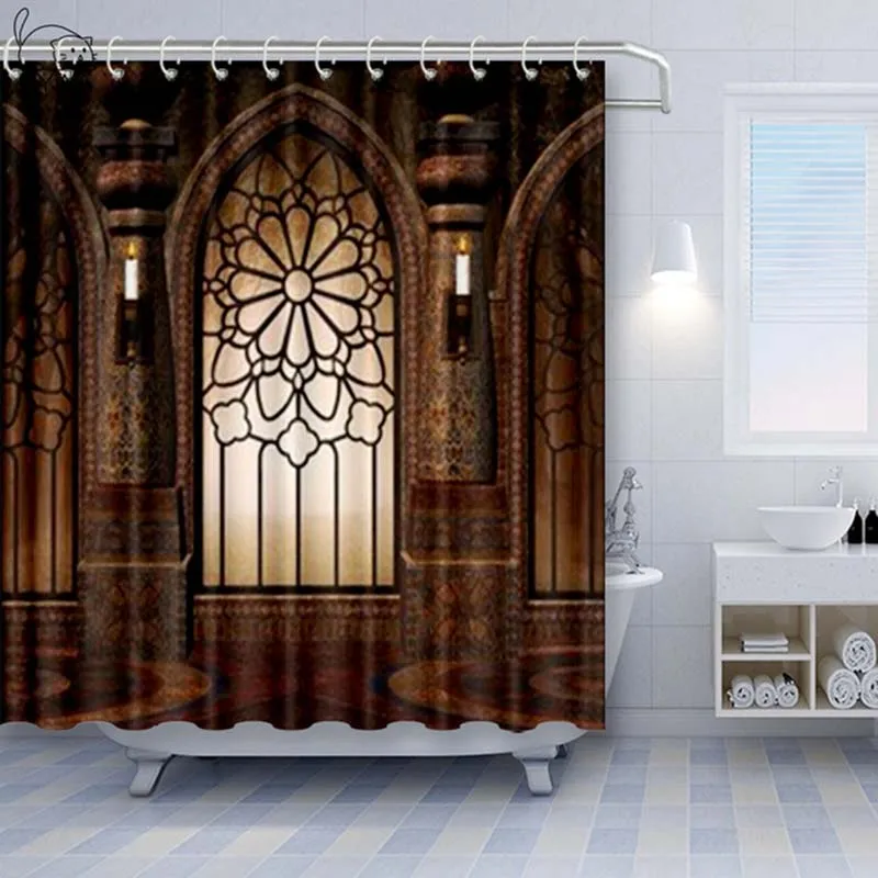 Vixm-Gothic-House-Shower-Curtain-Fantasy-Scene-Old-Wooden-Torch-And-Skull-Candlesticks-In-Dark-Spooky.jpg_640x640 (2)