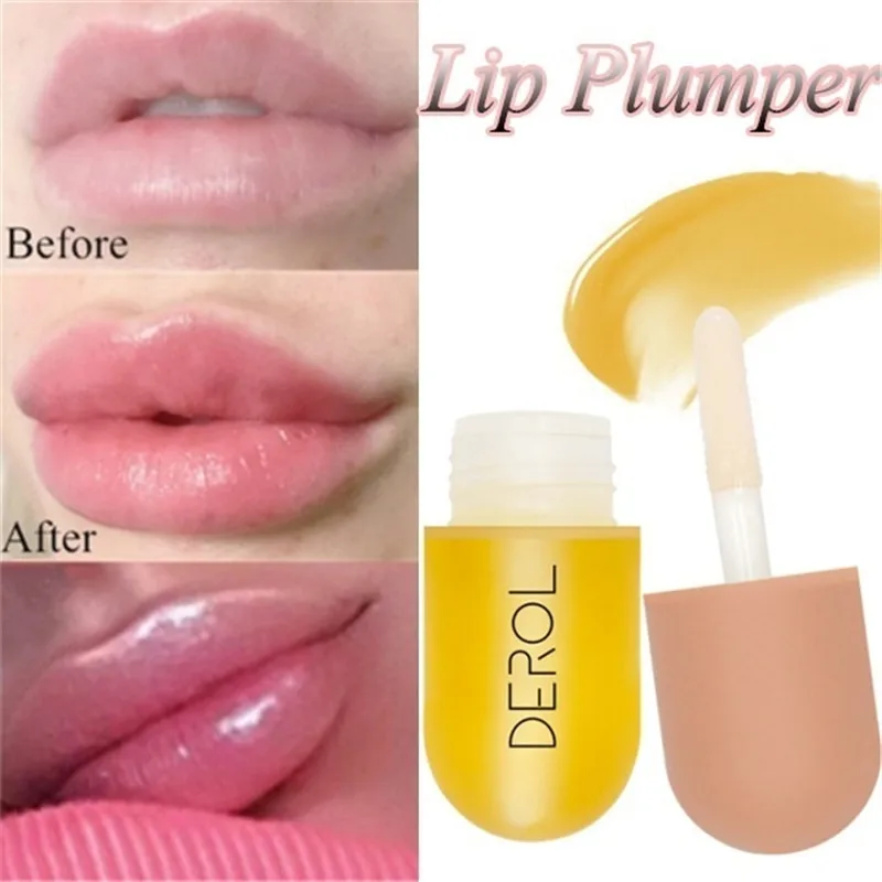 Instant Volumising Lip Plumper Moisturizing Lip Repairing Reduce Fine Lines Mask Brighten Color Plumper Oil Care