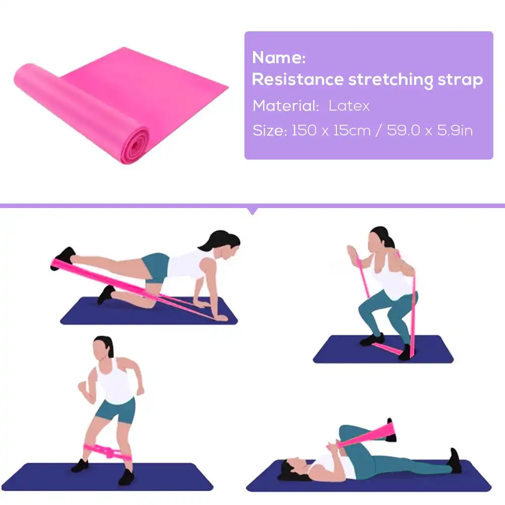 yoga block and strap set