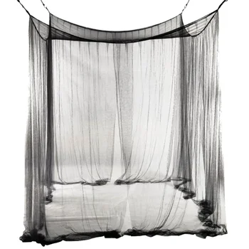 

Practical Mosquito Net Useful Bed Canopy Durable Large Square Netting Bed Curtain Bedroom Decor for Home