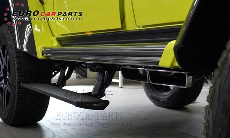 Factory price G class w463 electric side step for w463 G500 G63 4x4 electric side skirt running board for G wagon truck (4)
