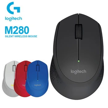 

Logitech M280 Wireless Mouse Support Office Test with 2.4GHz USB Nano Receiver 1000dpi for Windows/Mac Reddot Award 2015 Winner