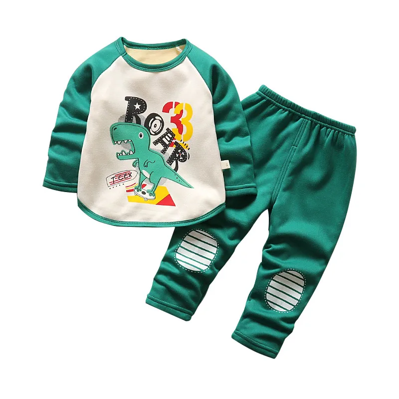 

Autumn Baby Girls Boys Suits Toddler Clothing Set Kids Top + Pants Children Suits Toddler Christmas Outfit Warm Kids Clothes