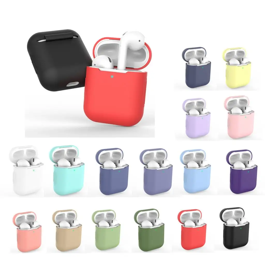 Защитный чехол для наушников Apple Airpods Air pod защитный беспроводной гарнитуры