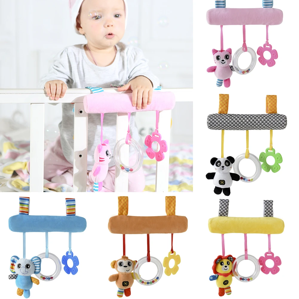 Jeu De Poussette Doux Siege De Voiture Pour Nouveau Ne Berceau Pour Bebe Jeu De Poussette Hochet Educatif Aliexpress