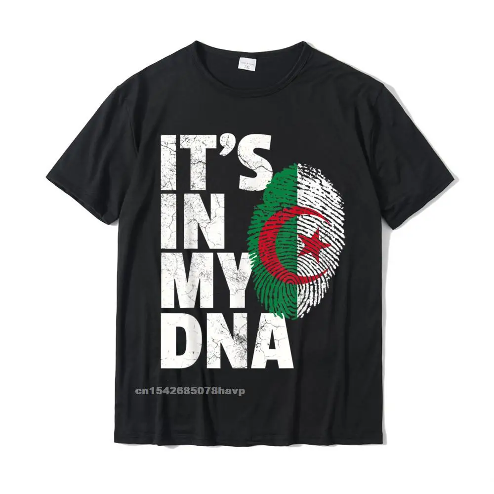 Casual Tops Shirts Funny Crewneck Leisure Short Sleeve 100% Cotton Men T-Shirt Personalized Tops T Shirt Top Quality ITS IN MY DNA Algerian Algeria Flag Shirt Men Women Kids__2055.ITS IN MY DNA Algerian Algeria Flag Shirt Men Women Kids  2055 black.
