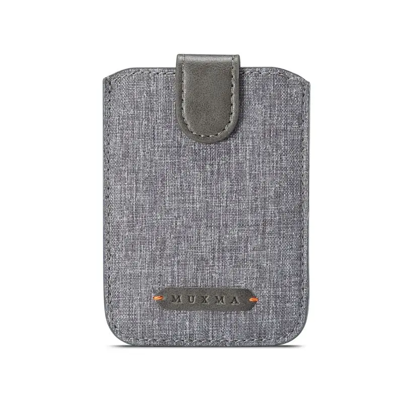

Universal RFID Blocking 5 Pull Credit Card Holder Cell Phone Wallet Case Stick Adhesive M6CC