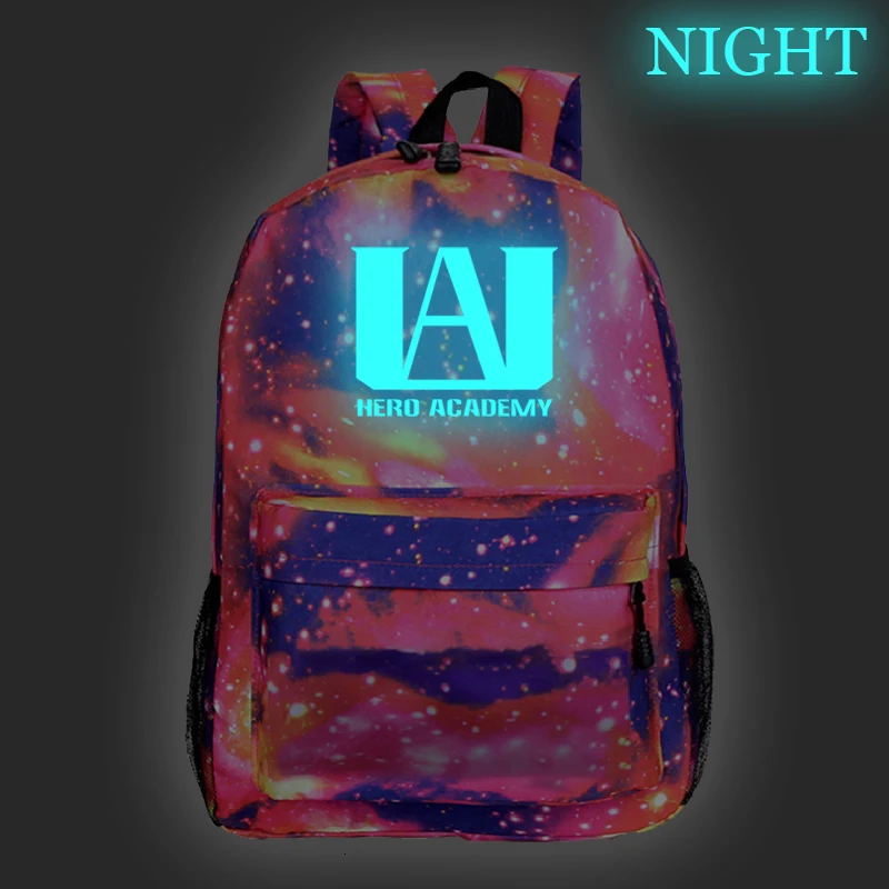 Рюкзак Sac A Dos Mochila My Hero Academy рюкзак с отражающими вставками аниме-рюкзак мужской рюкзак школьный рюкзак сумки для девочек-подростков - Цвет: 27