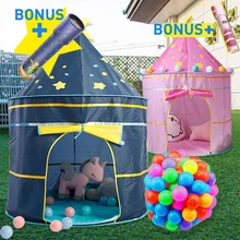 Kid Tipi tent Baby Portable Toy Tent Toddler Play House Children Boy Girl Indoor Outdoor Foldable Castle Baby Teepee Tent Gift