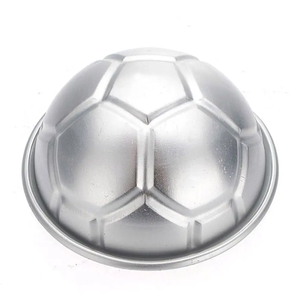 Moule A Gateau En Forme De Ballon De Football 3d Boule En Aluminium Sphere A Gateau Non Toxique Moule A Chocolat Outils De Cuisine 7cm 1 Piece Aliexpress