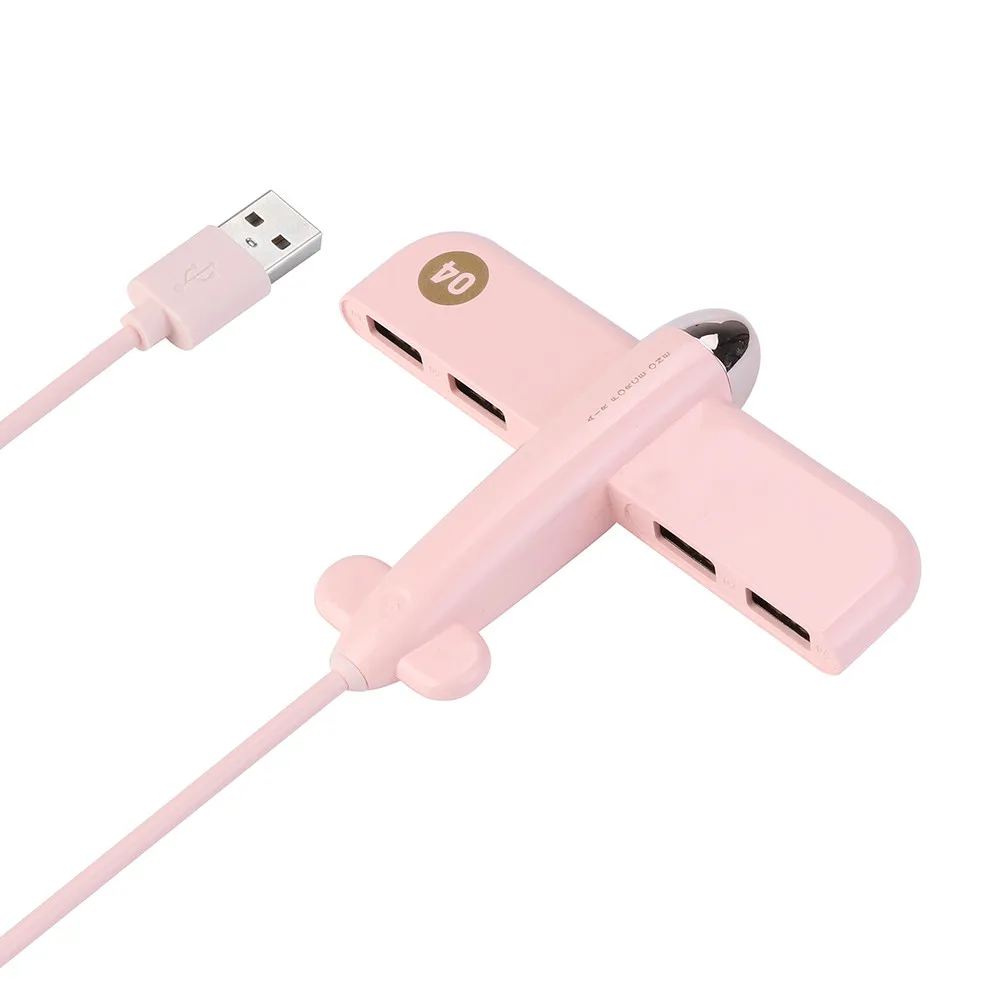 Концентратор USB 2,0 Micro USB 2,0 концентратор разделитель АБС расширения StationDesktop ПК ноутбук адаптер переменного тока высокое Скорость 4-Порты и разъёмы совместим с Mac OS
