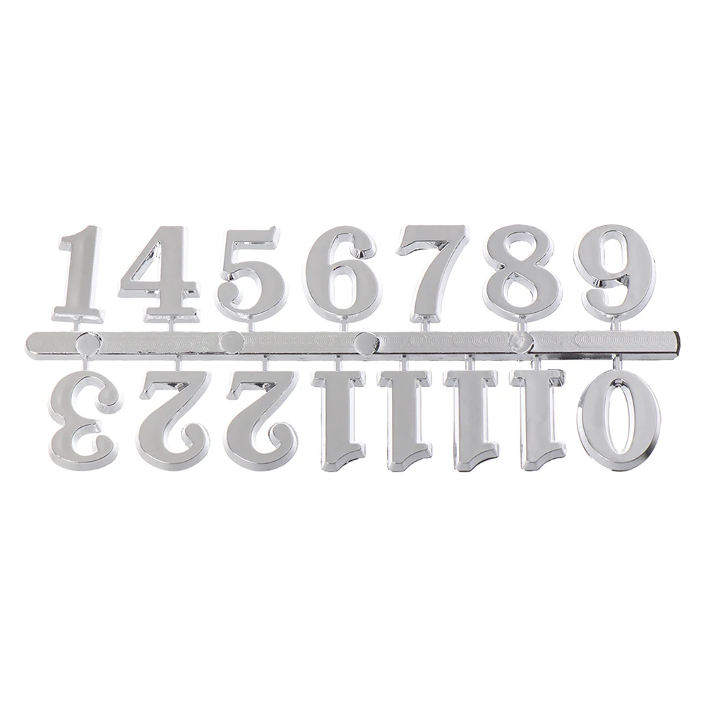 silver arabic number
