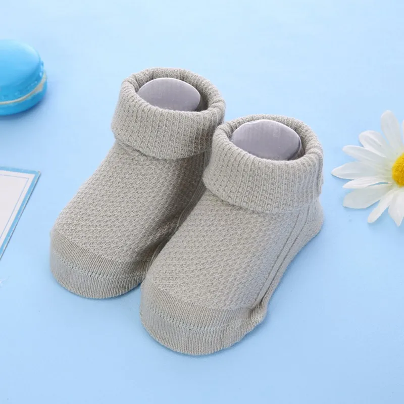 Детские носки, Детская мультяшная обувь, носки для младенцев, детские Нескользящие носки-тапочки для малышей