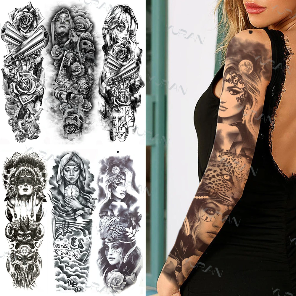 Women ideas for tattoo full sleeve 80 Feminine