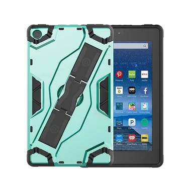 

Tablet Case For Amazon Kindle Fire HD 7Inch 2019 Case Shockproof Armor Cover Kickstand Hand Strap Case for Fire 7 2019