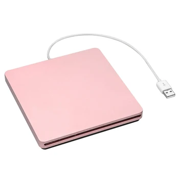 

USB 2.0 Portable External VCD CD-RW Read And Writer CD DVD ROM Reader Player Drive For IMac MacBook Air Pro Laptop PC