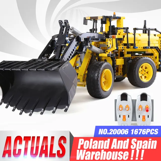 US $98.00 DHL Technic Car 20006 The 42030 L350F wheel loader Building Blocks Bricks Assembly Compatible Toys