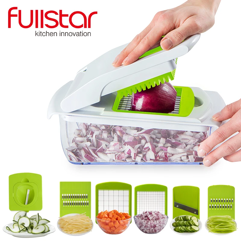 Терка шинковка для овощей (мандолина) с 7 насадками|vegetable cutter|kitchen toolsmandoline slicer |