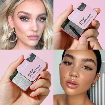 

3D Feathery Brows Eyebrow Shaping Cream Brows Makeup Gel Soap Waterproof Long Lasting Eyebrow Setting Gel Brows Kit