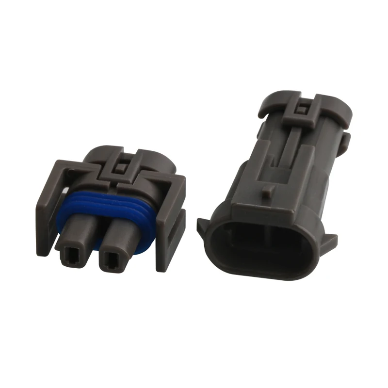 

5 sets of Delphi 2-pin sealed automatic connector 1.5mm for Buick Chevrolet air conditioning electromagnetic clutch 12162017
