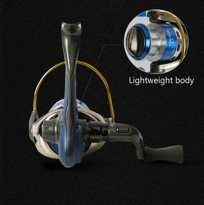 Okuma спиннинговая катушка 1000 s-5000 s Рыболовная катушка катушки для ловли карпа 5,0: 1 6+ 1 BB Рок Рыболовная катушка колеса Carretilha De Pesca