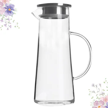 

1Pc Household Water Bottle Large Capacity Tea Bottle for Home Kitchen Living Room (Transparent)