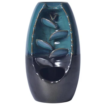 

Waterfall Incense Burner Ceramic Incense Holder,Option for Mixed Incense Cones for Home Decor Household Decoration