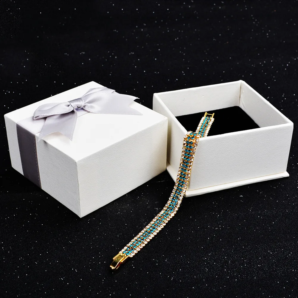 Loredana женский изысканный роскошный браслет с текстурой кристаллов в римском стиле золотой простой цветной браслет. Подходит для подруг