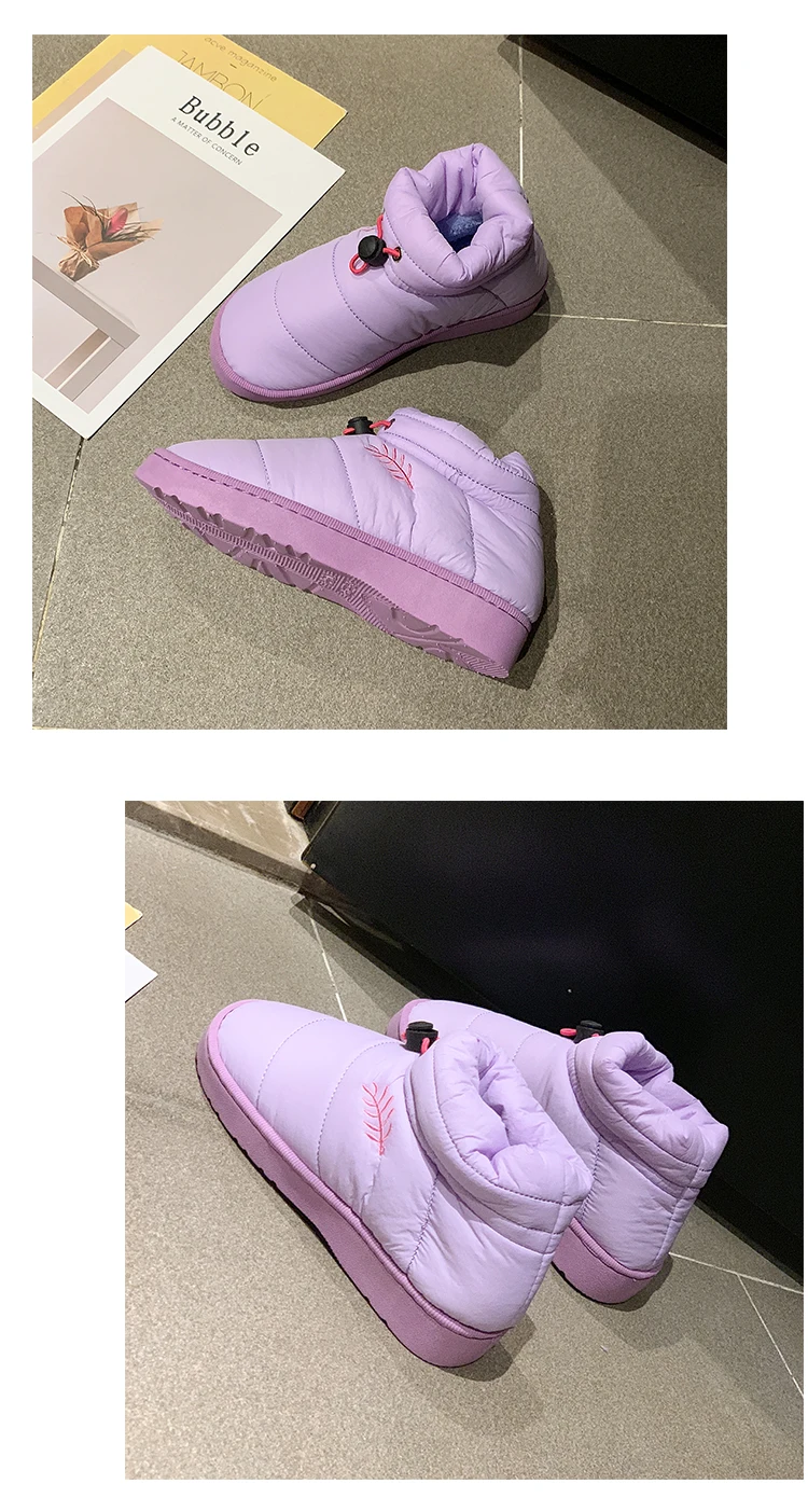 Bootee/женские ботинки г. Брендовая женская обувь с круглым носком ботинки на низком каблуке австралийские Модные женские ботинки до середины икры на шнуровке