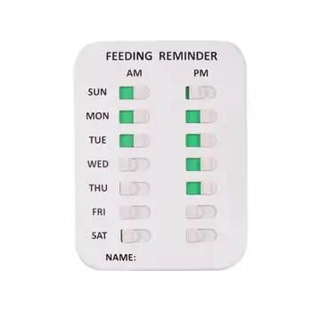 

DIY Pet Feeding Reminder Dogs Cats Magnetic Baby Care Living Room Home Kitchen Practical Kids Easy Install Fish For Old People