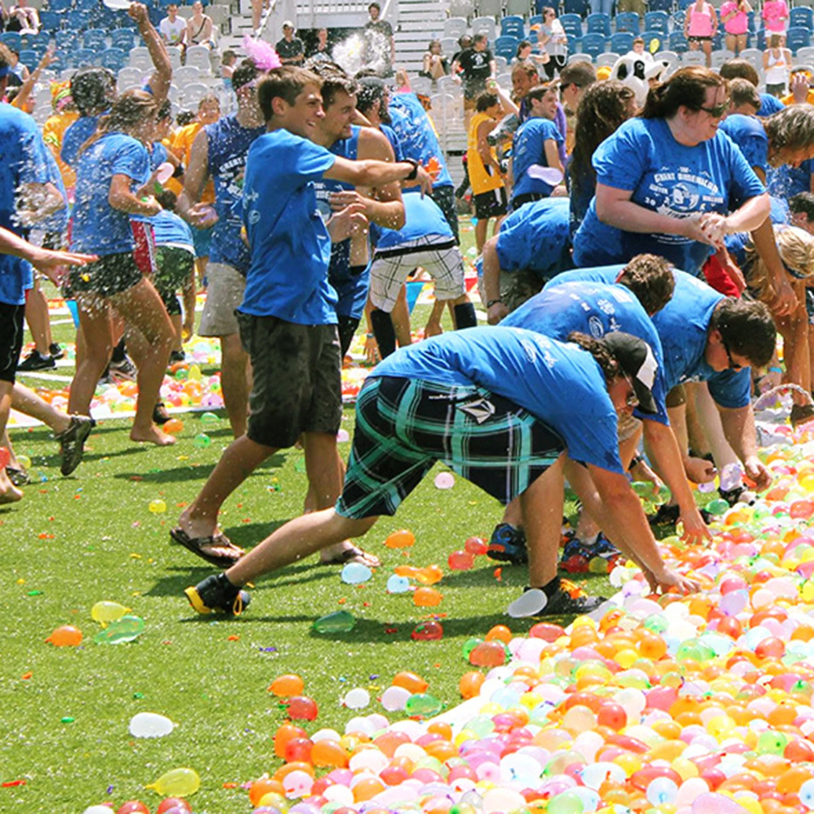 Globos de agua Multicolor, juguetes de lucha de agua para piscina, jardín, patio, bombas agua, inyector de agua, Color aleatorio|Globos y accesorios| -