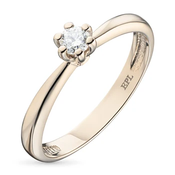 

A ring of red gold diamond e0201kts02134400