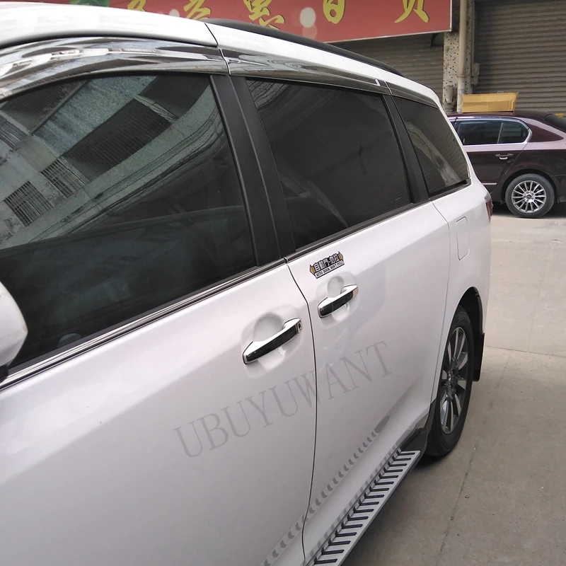 Подходит для Toyota Sienna оконный козырек вентиляционные шторы Защита от солнца и дождя авто аксессуары