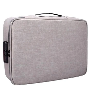 

Waterproof Document Bag Organizer Papers Storage Pouch Credential Bag Diploma Storage File Pocket with Separator