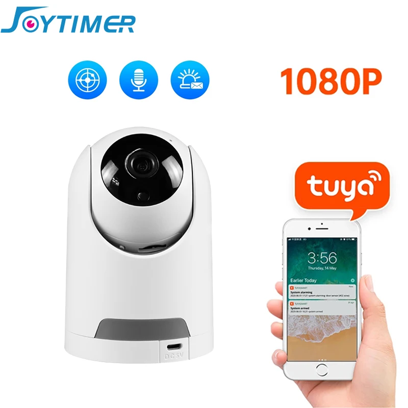 

Joytimer Wireless Camera 1080P Home Tuya Smart Security Indoor Two Way Audio Pan Tilt CCTV WiFi Camera 2MP Baby Monitor Video