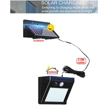 1/4pcs 30 LED Solar Lamp Waterproof Solar Night Light Motion Sensor Porch Path Street Fence Garden Stairs Wall Corridor Emergenc