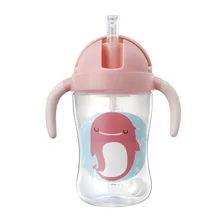 Напрямую от производителя! Детская чашки Кружка-непроливайка детской чашки PP Пластик чашка Детская кружка-непроливайка детский сад выпить стакан