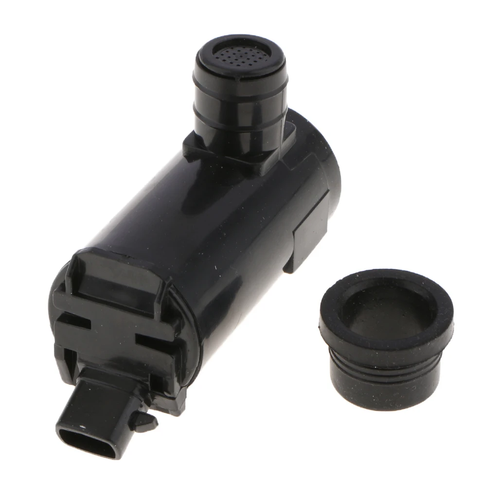 1 Set Windshield Wiper Washer Pump Replacement & Grommet For Hyundai Elantra Sonata Tiburon Kia Amanti Etc Repalce 98510-3B000 