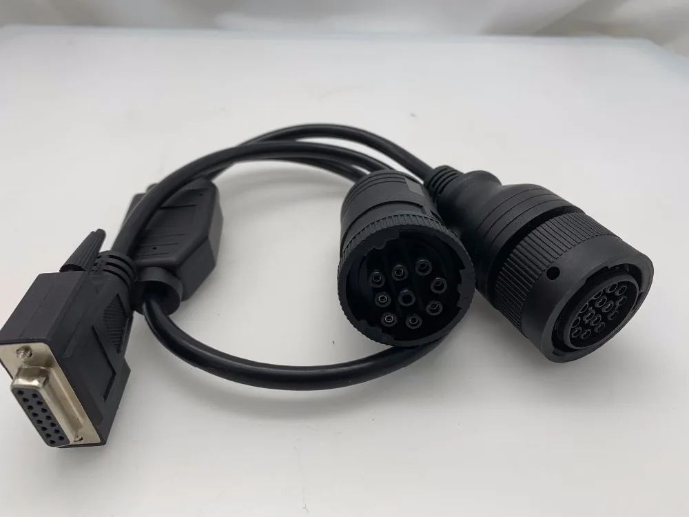 Диагностический инструмент 14pin + 9Pin для реального CAT ET3 кабель 9pin 317 7485 (457 6114) cat ET