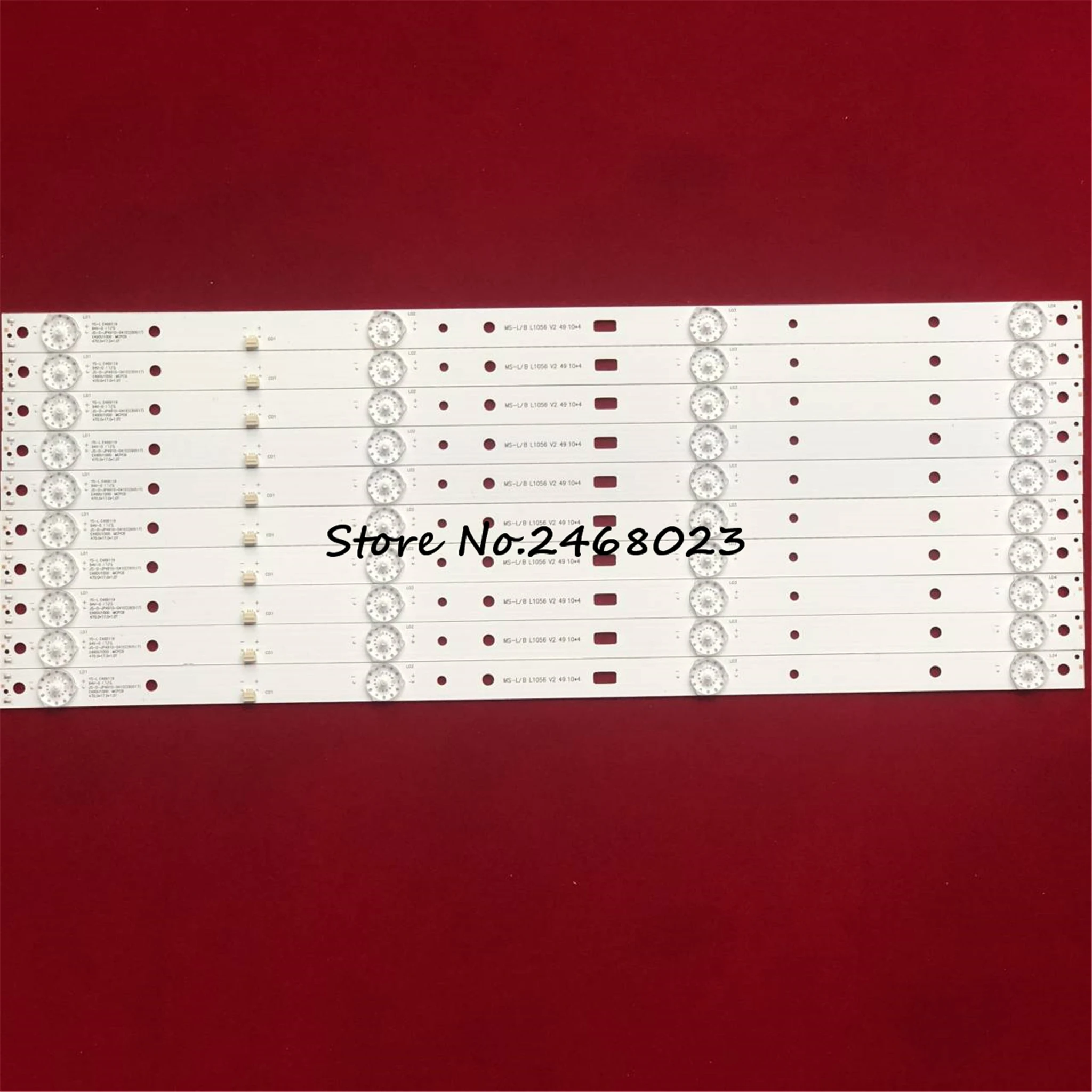 Светодиодная лента подсветка для 49AX3000 YS L E469119 JS D JP4910 041EC(71220) 041EC(6051 7) E49DU1000 MCPCB DU49