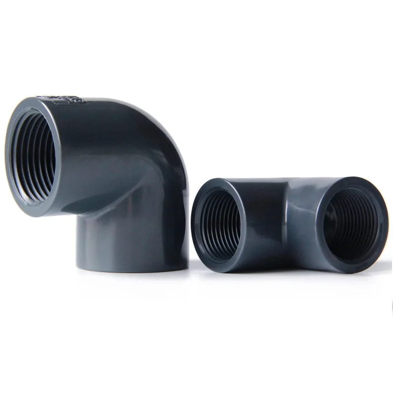 Комплект из 2 предметов 1/2 ''~ 2&quot внутренняя резьба 90 ° ПВХ локоть