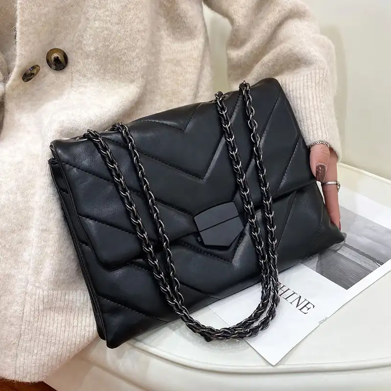 Petit Pu Cuir Sacs A Bandouliere Pour Femmes 2021 Sacs A Main Femme Voyage Sac A Bandouliere Hiver Chaine Sac A Main Sacs A Main Et Sacs A Main Aliexpress