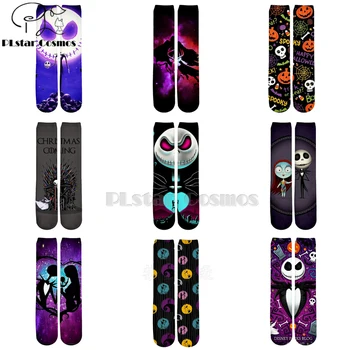 

Plstar Cosmos nightmare before christmas jack skellington socks Cartoon 3d socks High Socks Men Women high quality Halloween-1