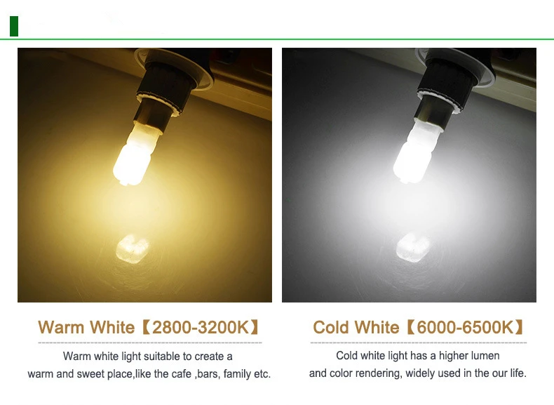 10PCS LED Bulb 3W 5W G9 Light Bulb Dimmable AC 220V LED Lamp SMD2835 Spotlight Chandelier Lighting Replace 20w 30w Halogen Lamp