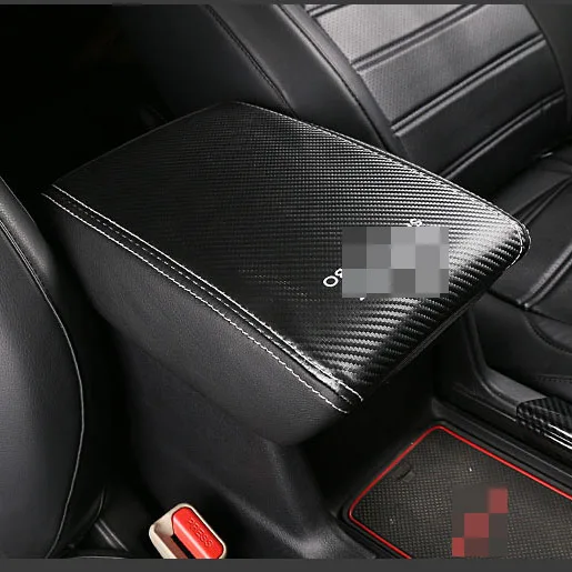 

For 2017 2018 2019 FOR Honda CRV CR-V Accessories Car Center Console Armrest Box Cover DIY Microfiber Leather Protection Pad