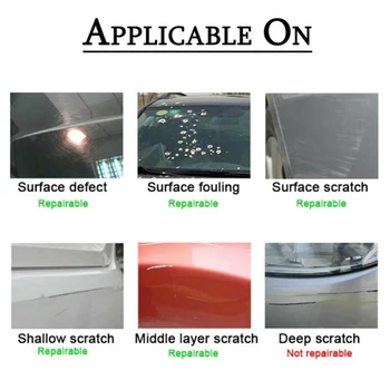 

Repair Scratch Remover Rag Cloth Rag Scuffs Eraser Accessories Nano Car